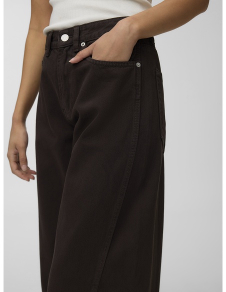 Jean Barrel Chocolate Torte VMZOE Longueur 30 Vero Moda - 4 | BAS