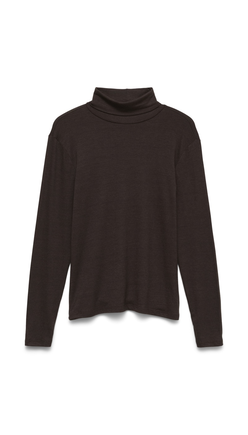 Top Chocolate AWGLESHA Vero Moda - 3 | HAUTS
