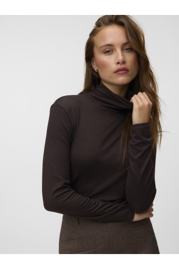 Top Chocolate AWGLESHA Vero Moda - 1 | HAUTS