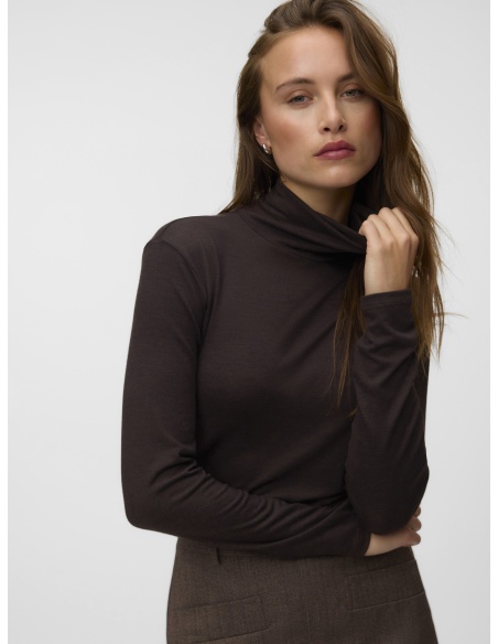Top Chocolate AWGLESHA Vero Moda - 1 | HAUTS