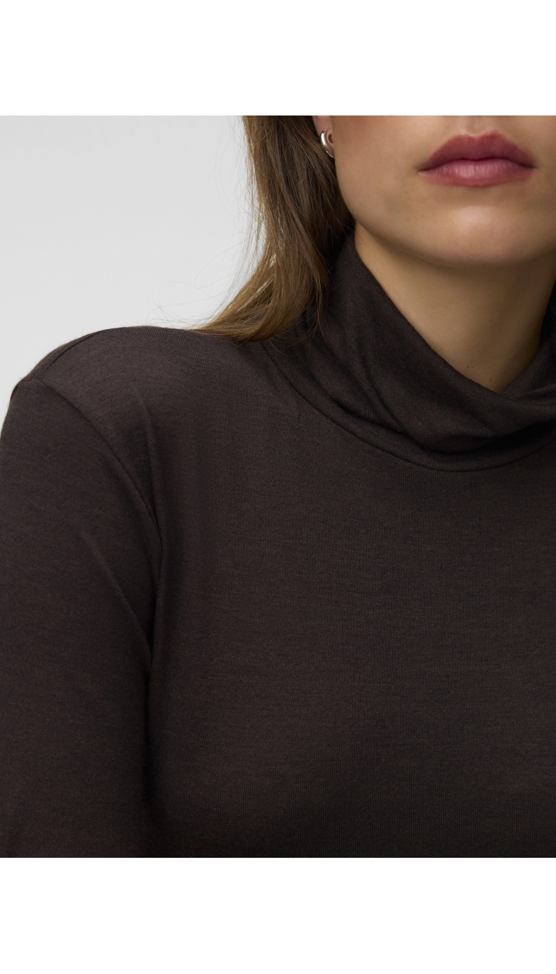 Top Chocolate AWGLESHA Vero Moda - 2 | HAUTS