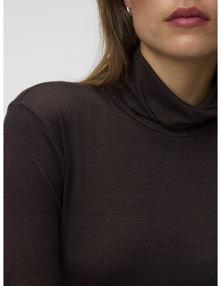 Top Chocolate AWGLESHA Vero Moda - 2 | HAUTS