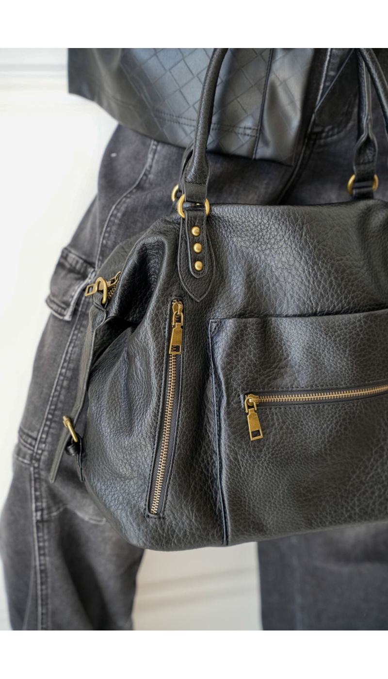 Sac Noir VICTORINE Noho - 3 | Accueil