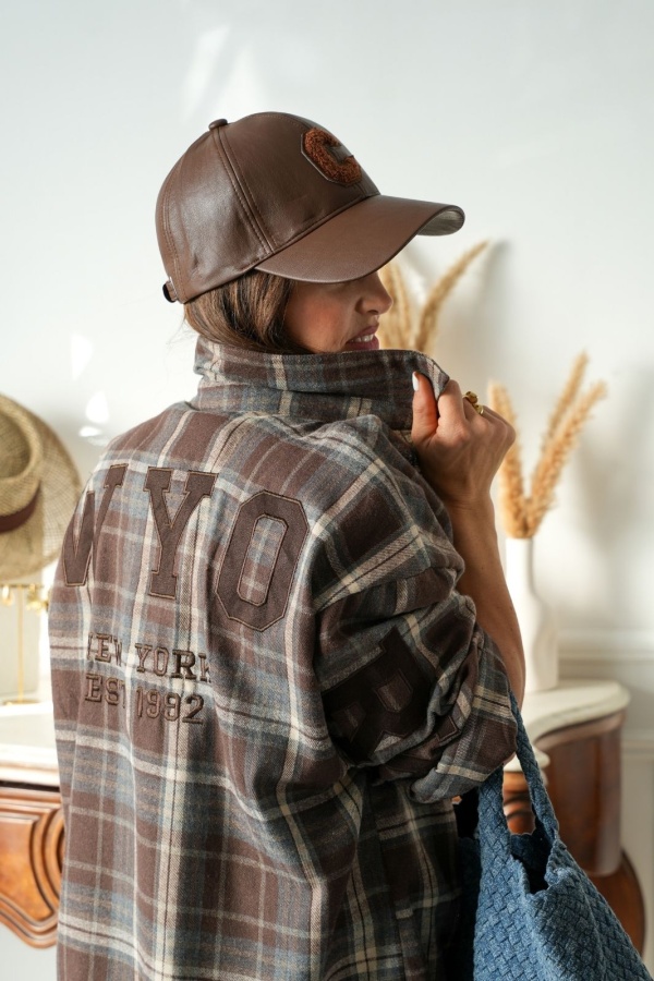 Casquette Similicuir Camel C IVER Noho - 1 | Welcome 2