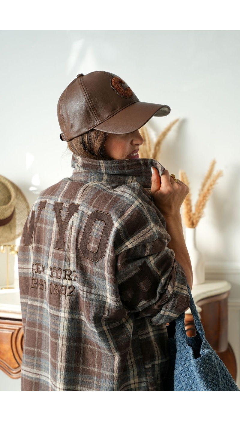 Casquette Similicuir Camel C IVER Noho - 2 | Bem-vindo