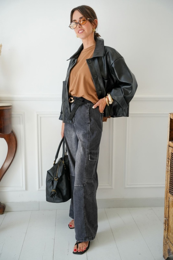 Jean Droit Noir MILTON Noho - 1 | Accueil