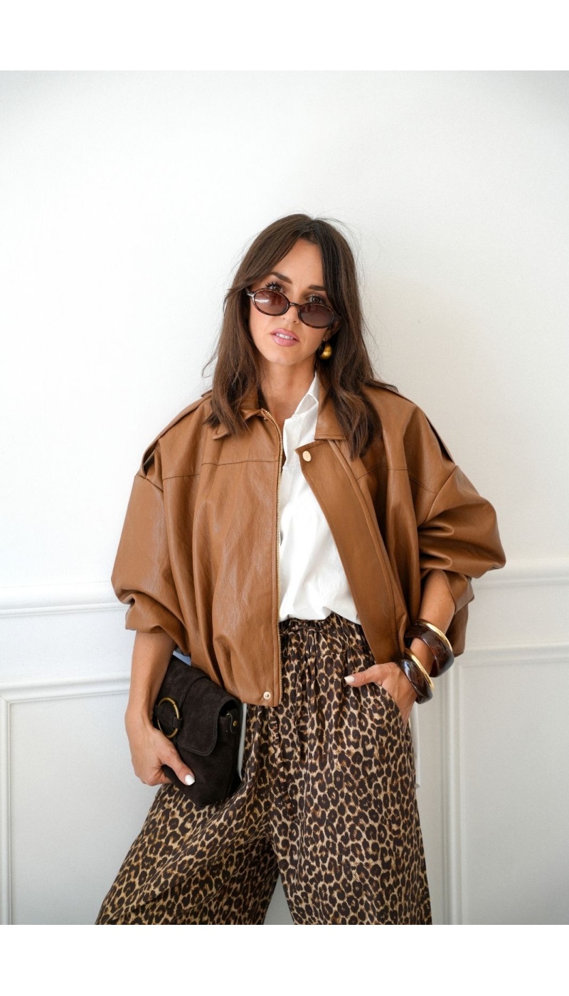 Veste Similicuir Camel Johanna BANF Johanna - 1 | Bem-vindo