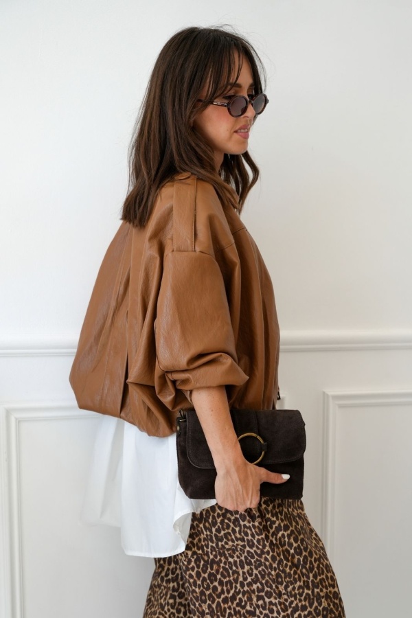 Veste Similicuir Camel Johanna BANF Johanna - 1 | Bem-vindo 2
