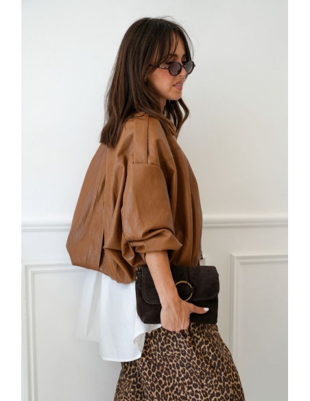 Veste Similicuir Camel Johanna BANF Johanna - 2 | Accueil