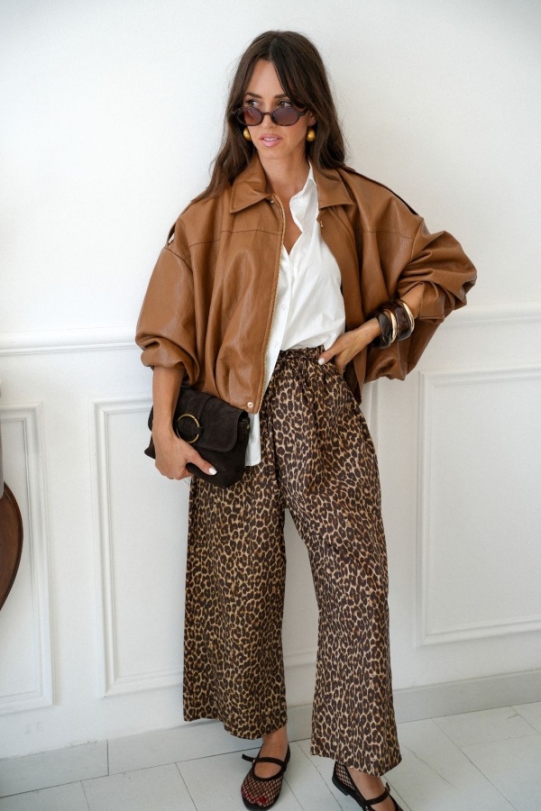 Pantalon Léopard Johanna SCARLETTE Johanna - 1 | Accueil