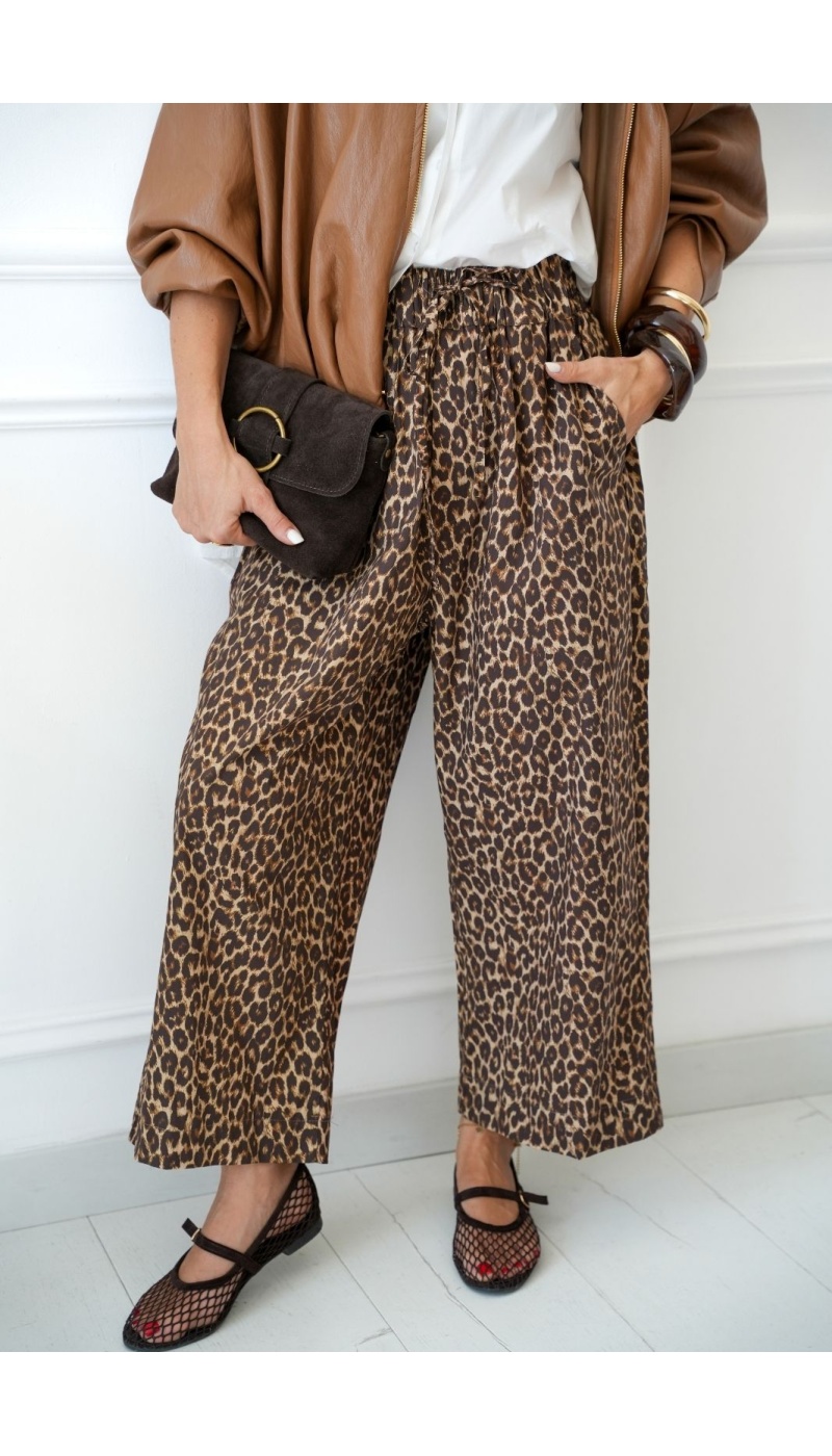 Pantalon Léopard Johanna SCARLETTE Johanna - 2 | Bem-vindo