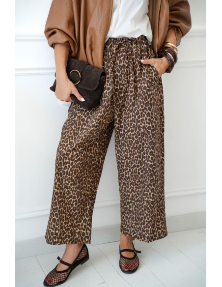 Pantalon Léopard Johanna SCARLETTE Johanna - 2 | Bem-vindo