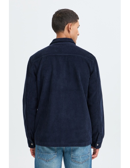 Veste Côtelé Marine BHFIFE BLEND - 3 | HOMMES