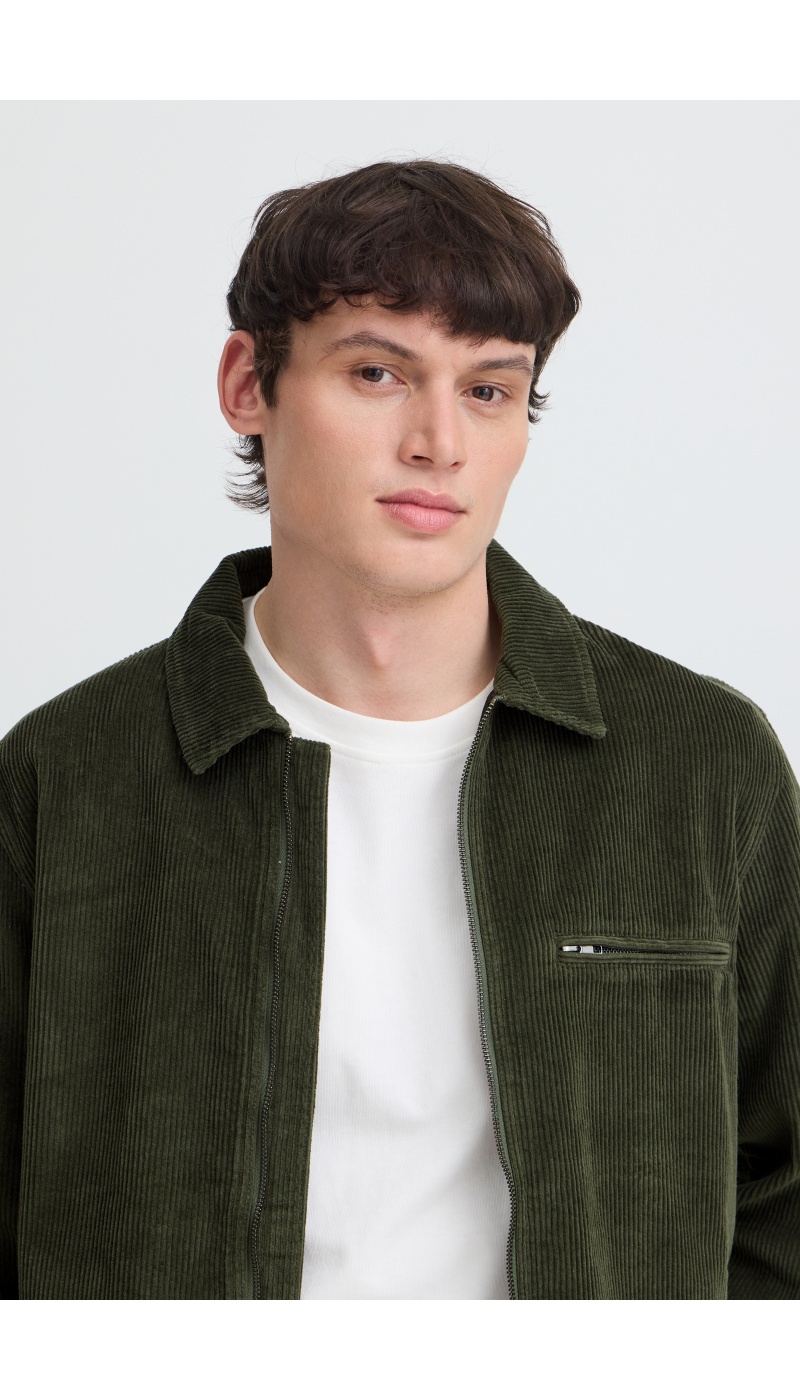 Veste Côtelé Kaki BHFIFE BLEND - 4 | HOMMES