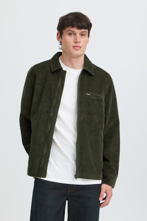 Veste Côtelé Kaki BHFIFE BLEND - 1 | HOMMES 2