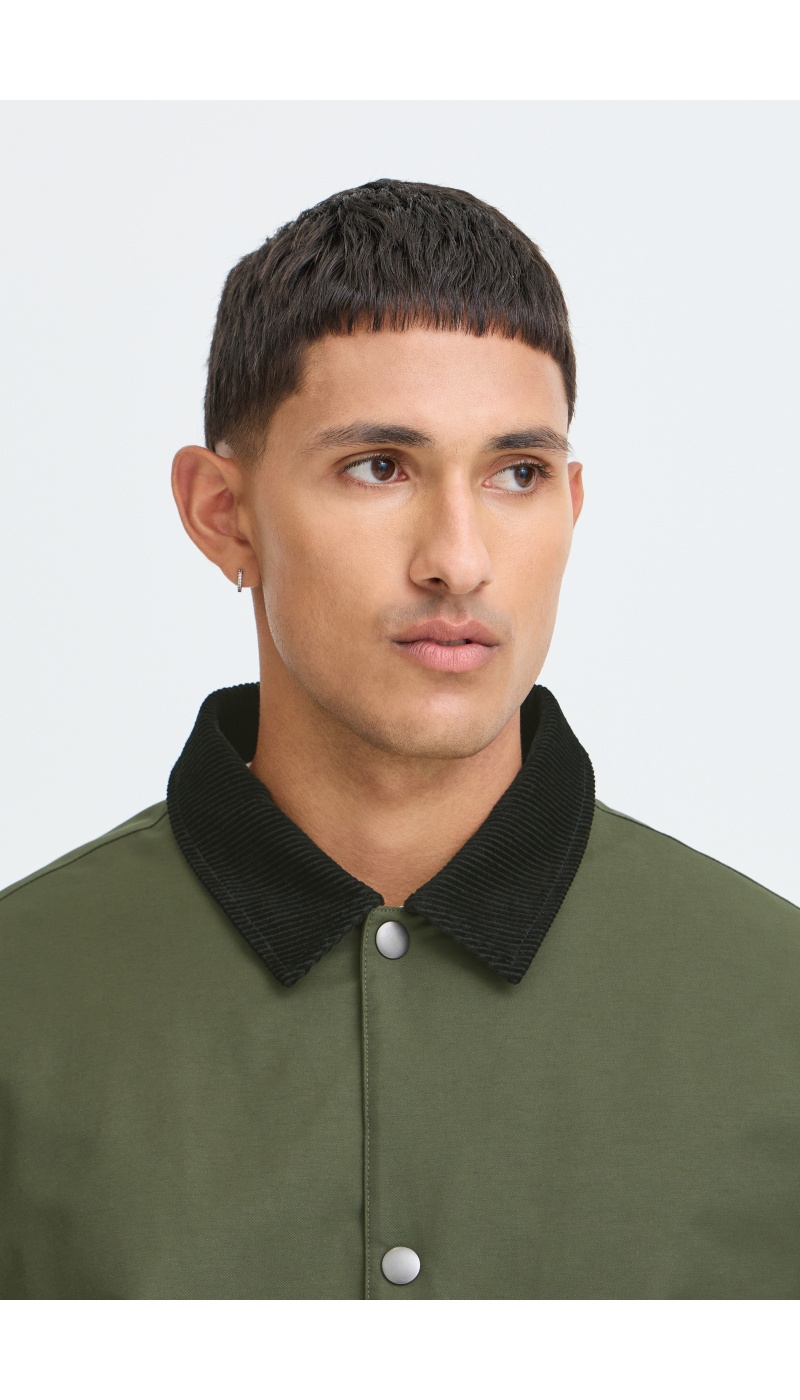 Blouson Kaki BHGARRET BLEND - 4 | HOMMES