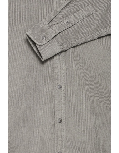 Chemise Côtelé Grise BHCOLIN BLEND - 5 | HAUTS