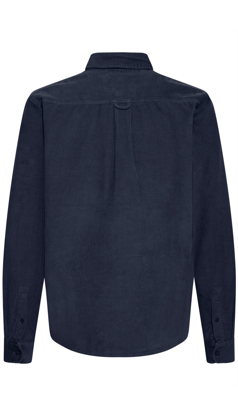 Chemise Côtelé Marine BHCOLIN BLEND - 7 | HAUTS
