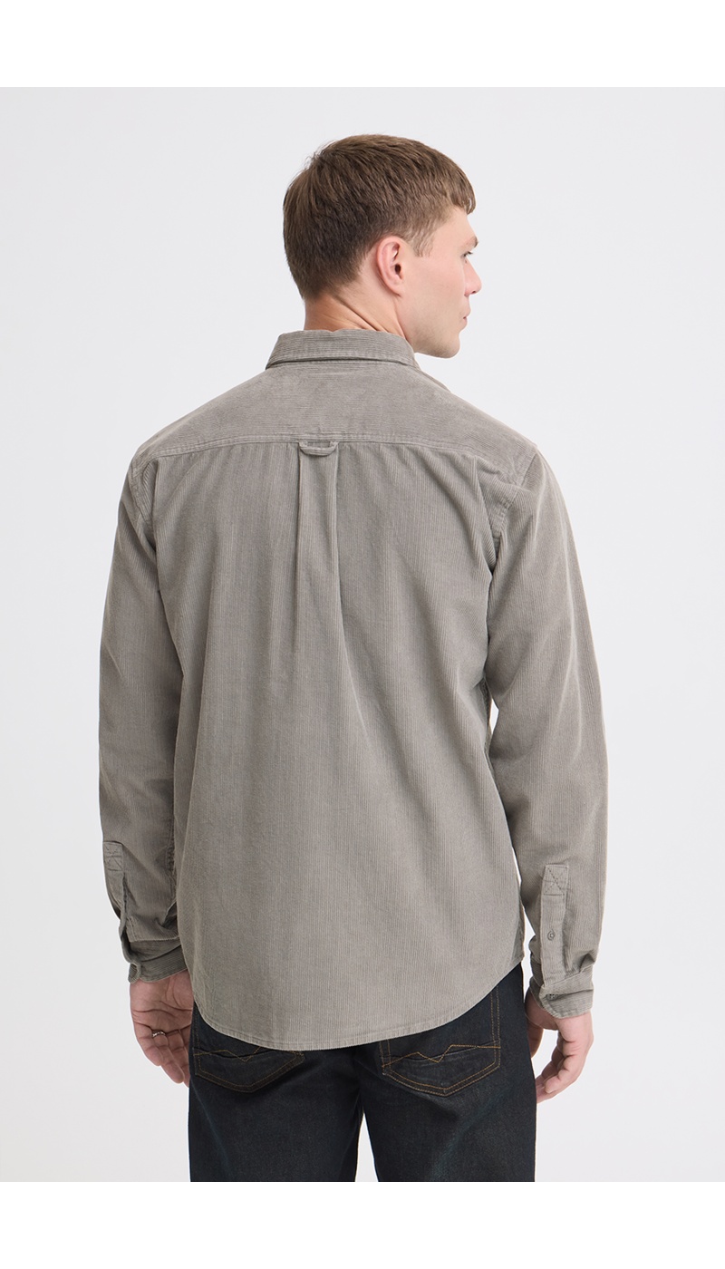 Chemise Côtelé Grise BHCOLIN BLEND - 3 | HAUTS