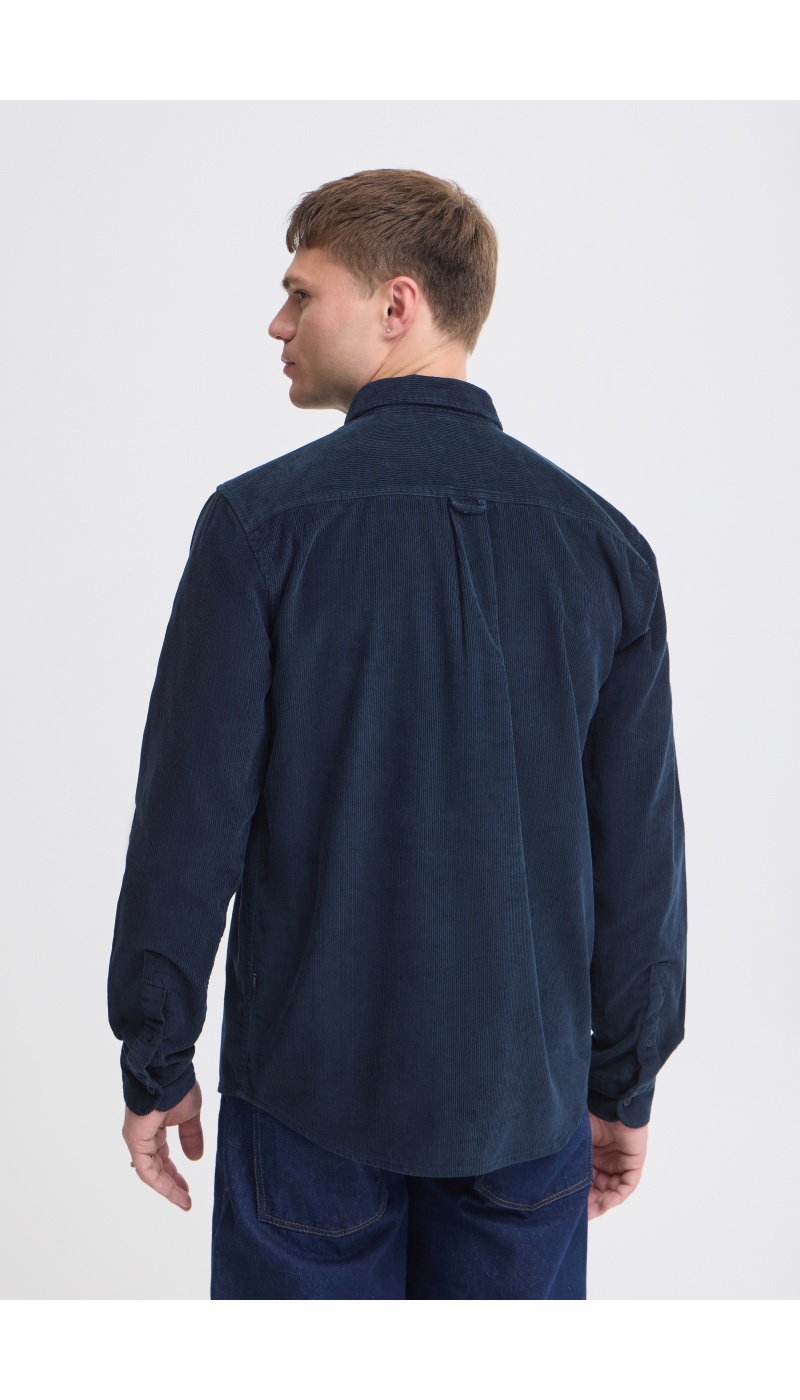 Chemise Côtelé Marine BHCOLIN BLEND - 3 | HAUTS