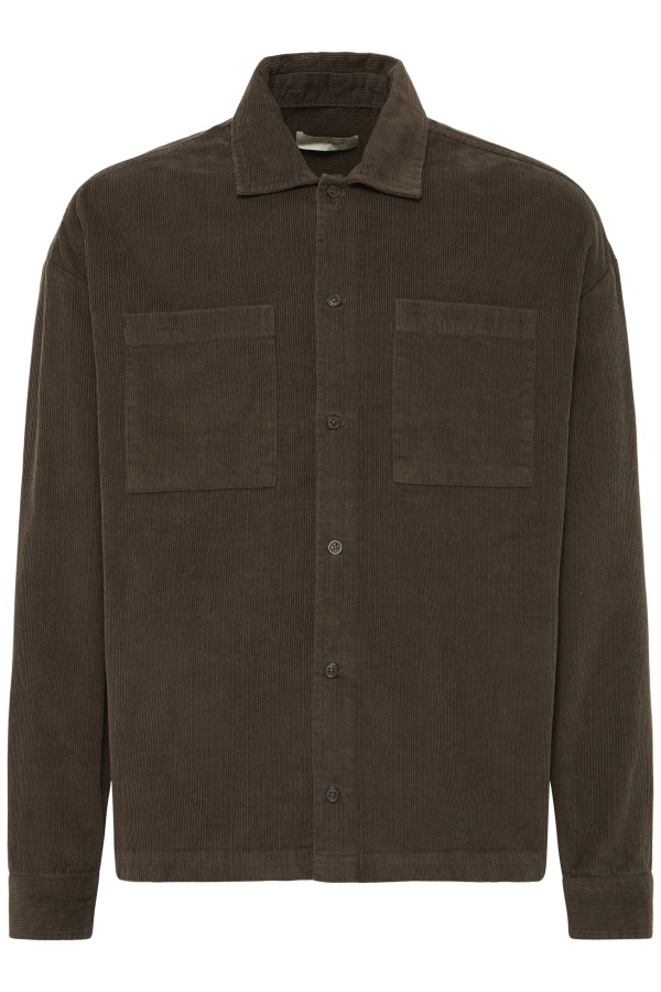Chemise Côtelé Chocolat BHCOLIN BLEND - 1 | HAUTS