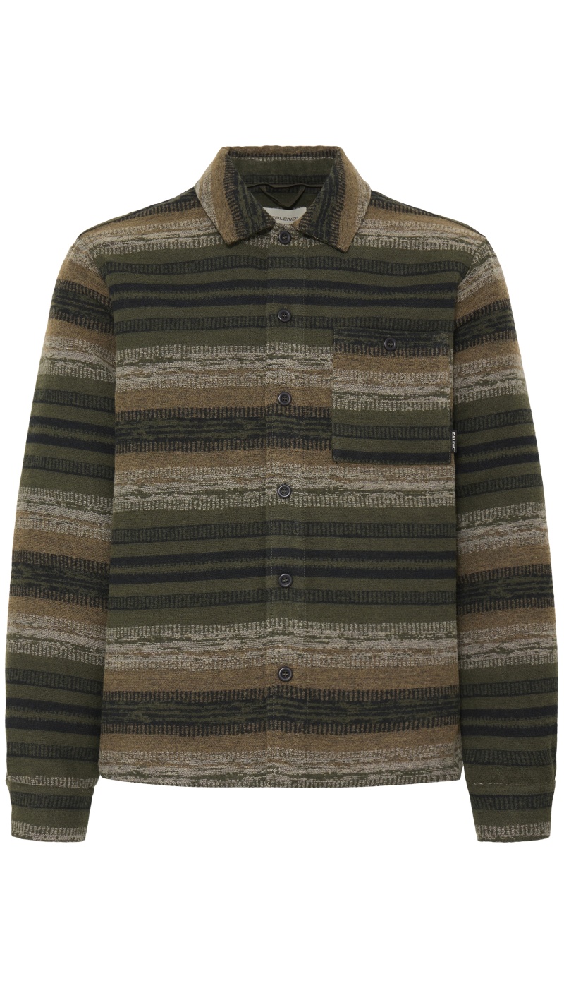 Surchemise Imprimé Kaki BHCRAIG BLEND - 6 | HAUTS