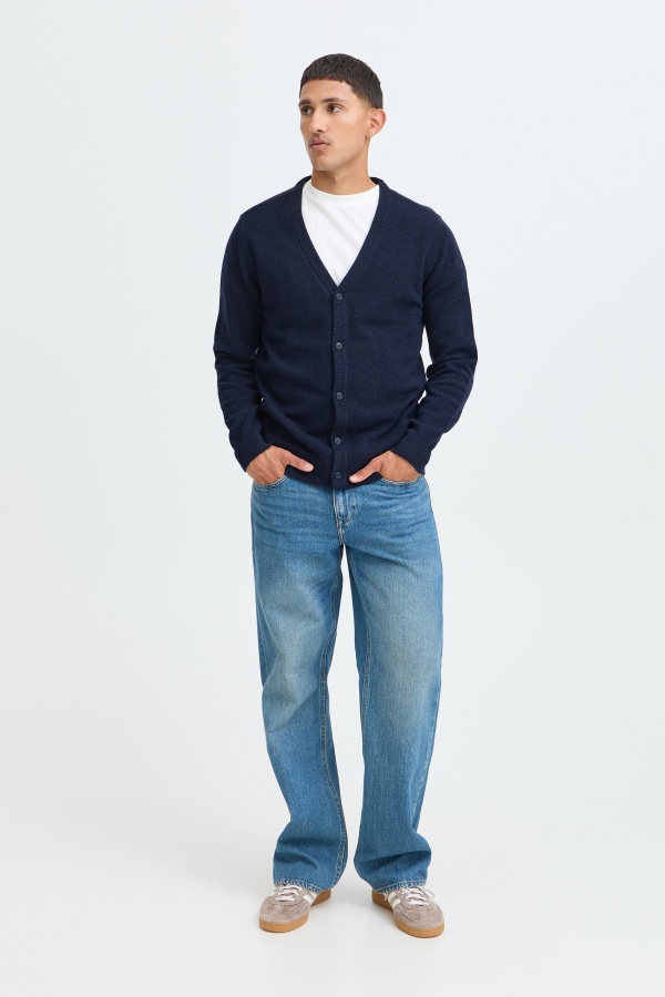Gilet Marine BHBRANKO BLEND - 1 | HAUTS