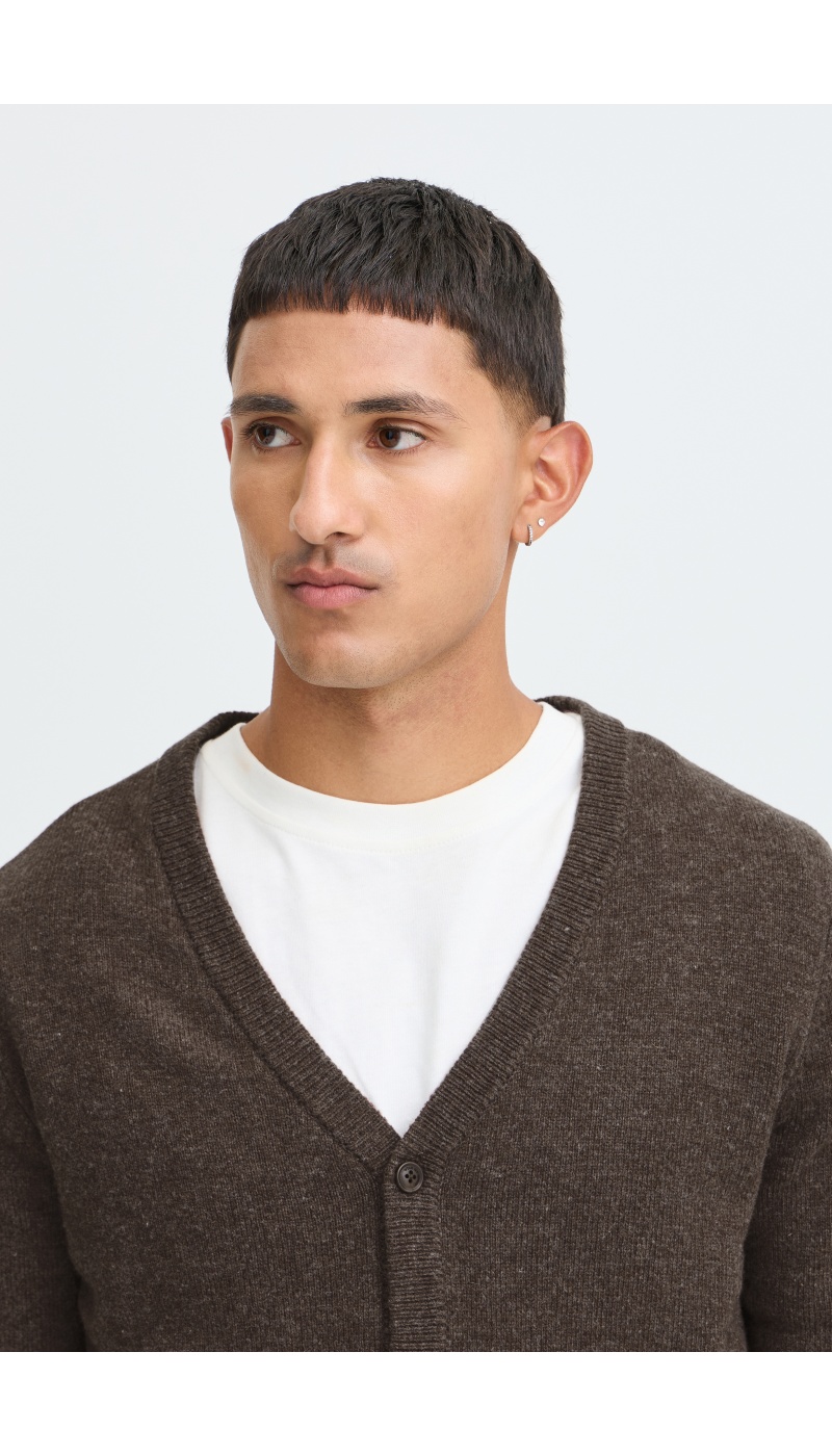Gilet Marron BHBRANKO BLEND - 4 | HAUTS