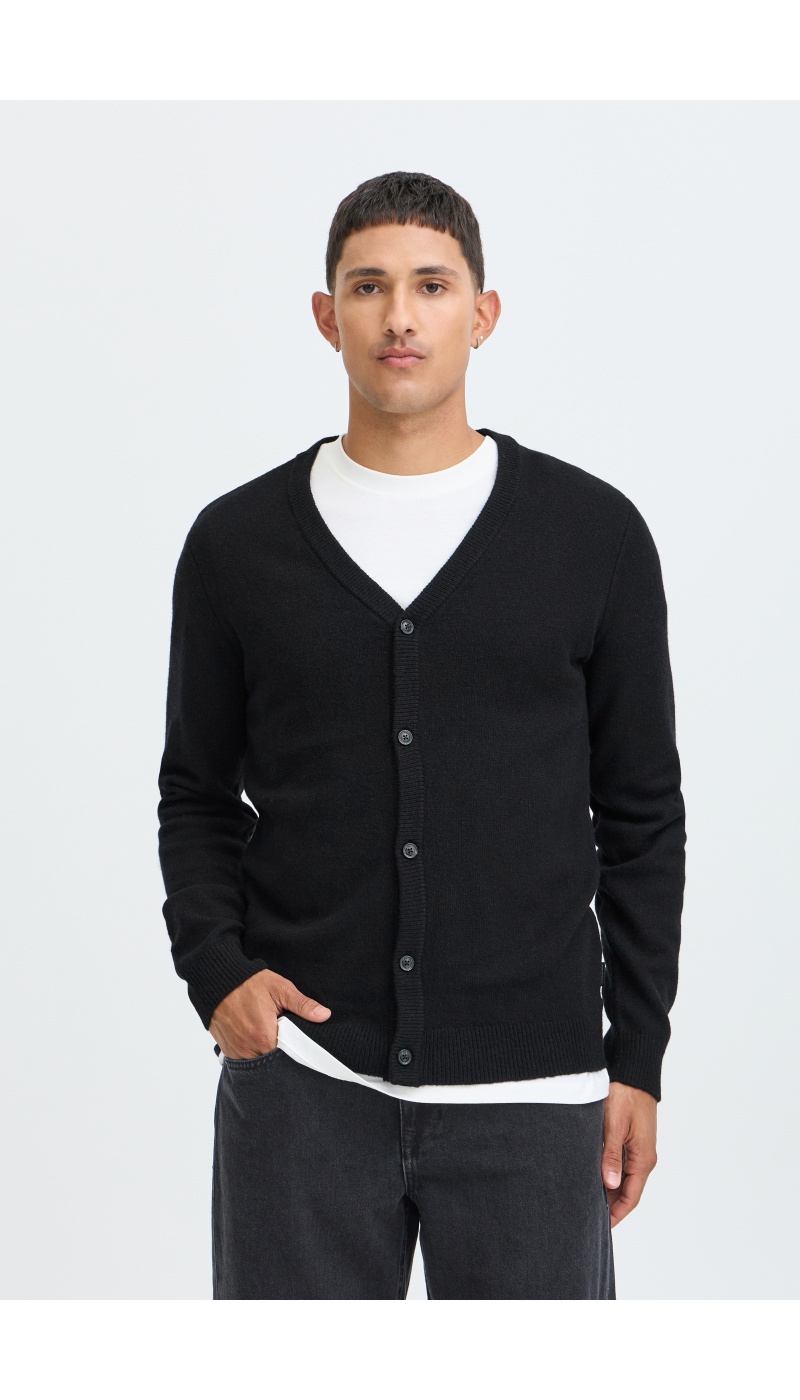 Gilet Noir BHBRANKO BLEND - 2 | HAUTS