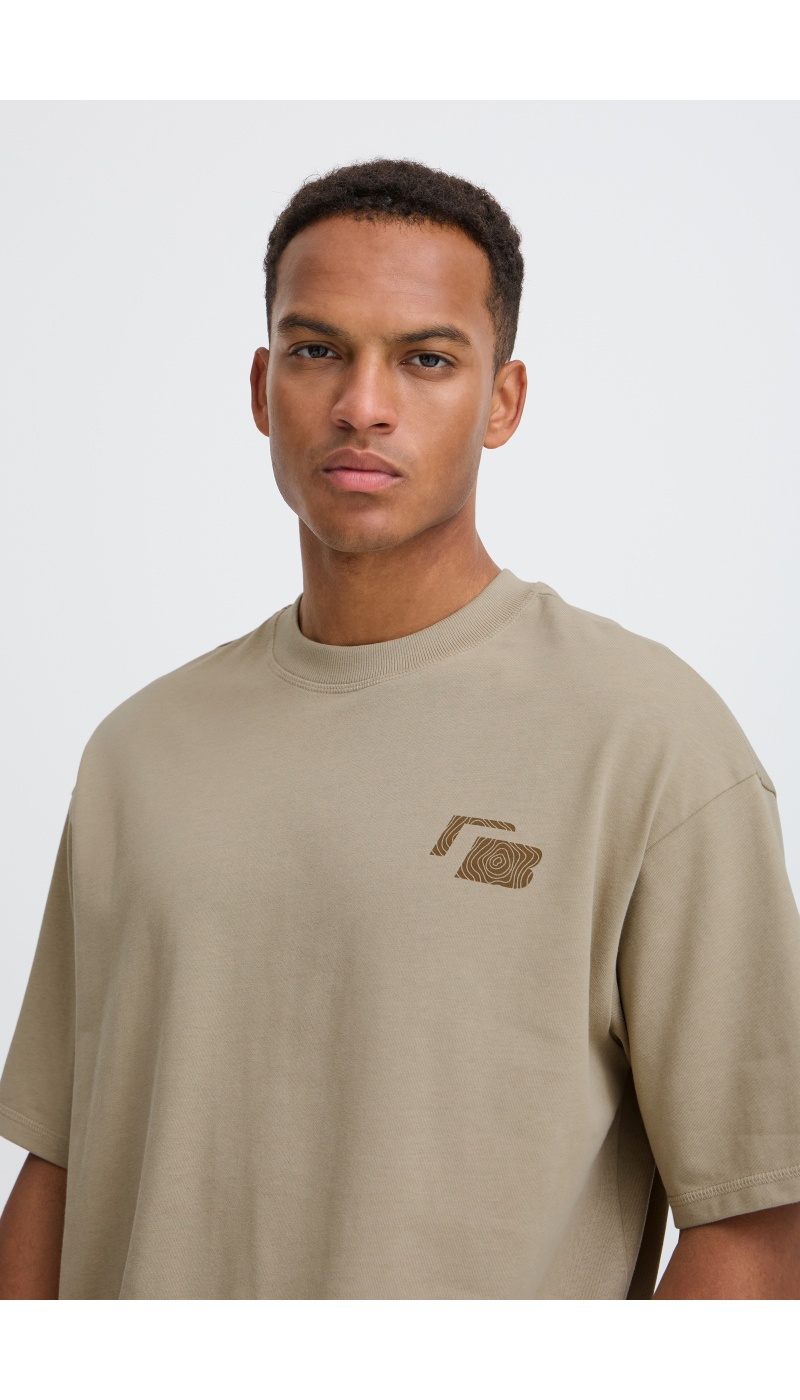 T-shirt Imprimé Beige BHLAYNE BLEND - 4 | HAUTS
