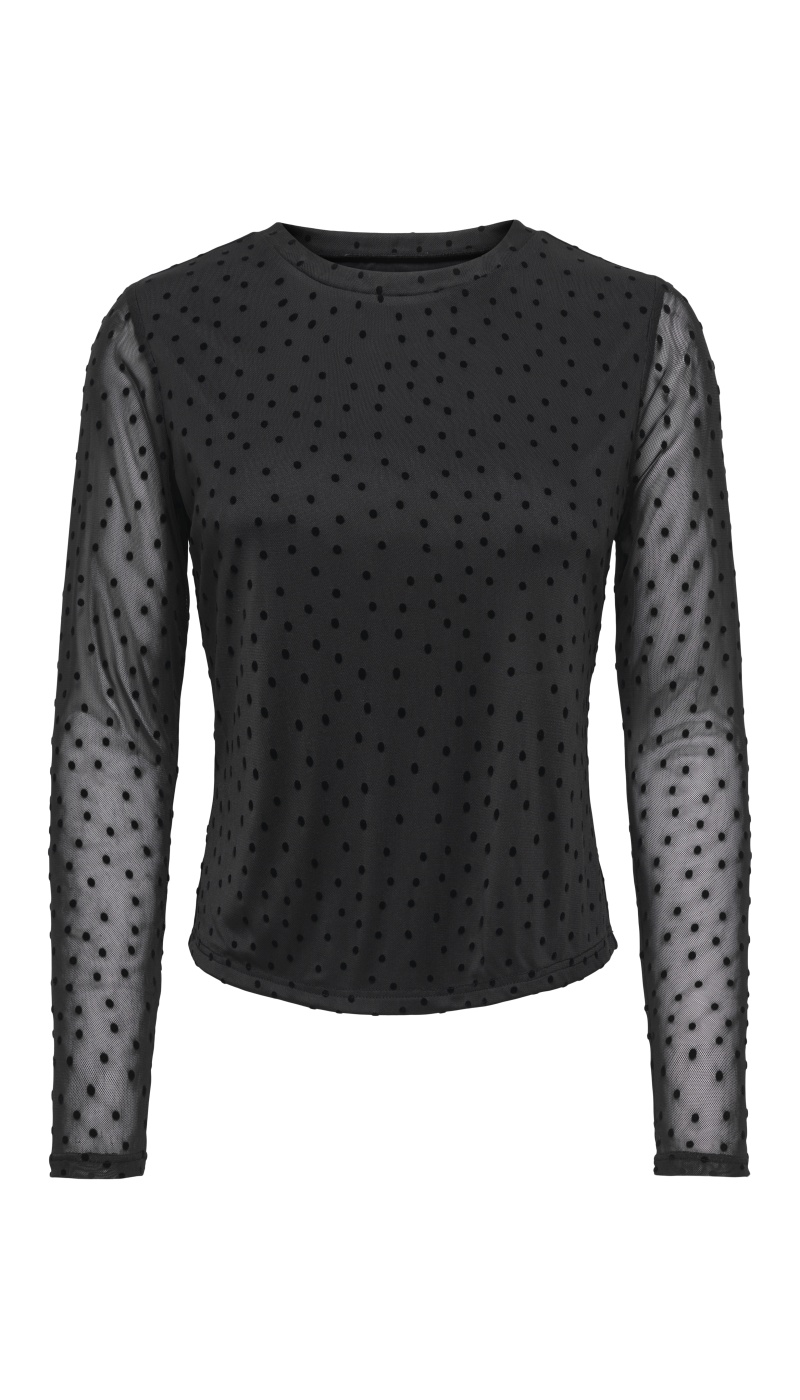 Top Mesh Black ONLNOVA ONLY - 6 | TOP