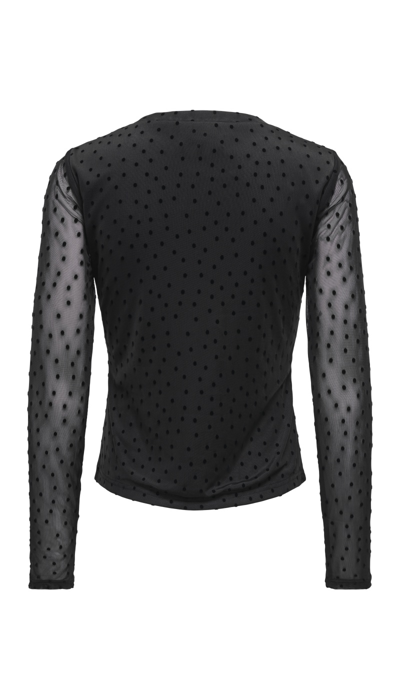 Top Mesh Black ONLNOVA ONLY - 7 | TOP