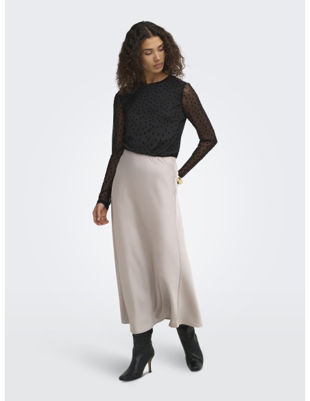 Top Mesh Black ONLNOVA ONLY - 1 | HAUTS