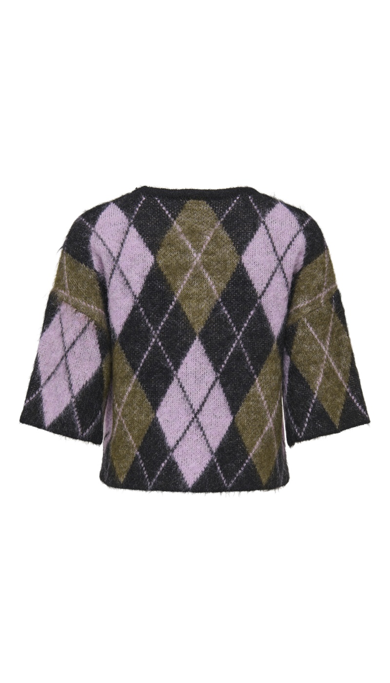 Pull Maille Black ONLNOEME ONLY - 6 | HAUTS