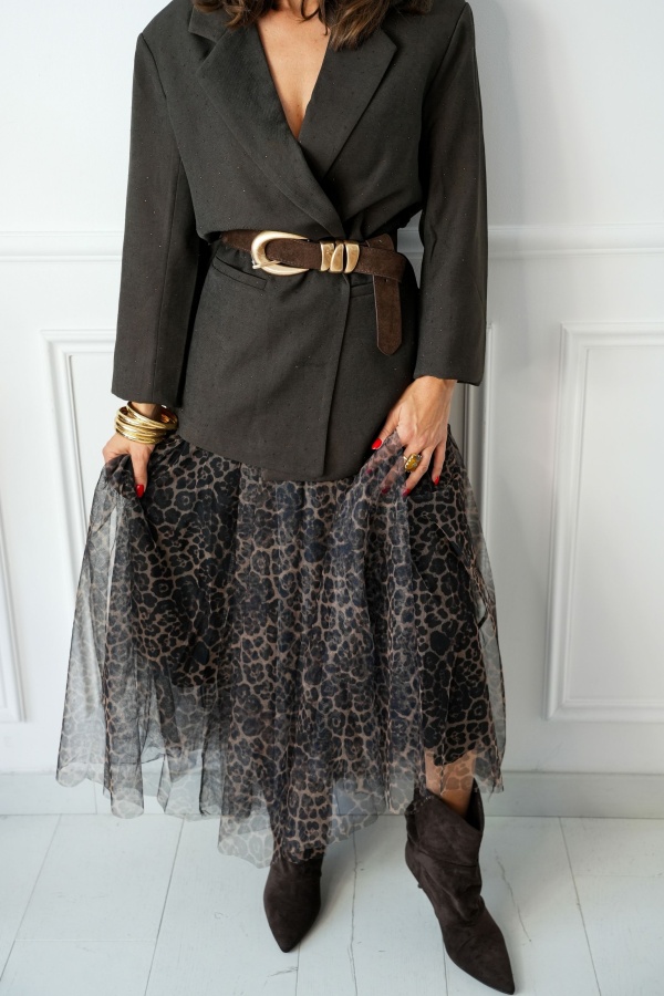 Jupe Tulle Léopard PENELOPE Noho - 1 | SKIRTS 2