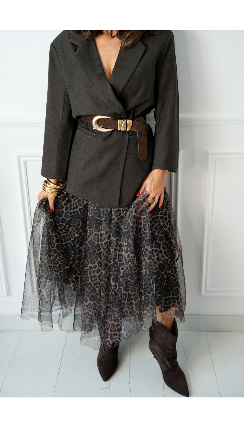Jupe Tulle Léopard PENELOPE Noho - 2 | AFUERAS