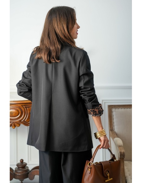 Blazer Noir ARMEL Noho - 5 | Accueil