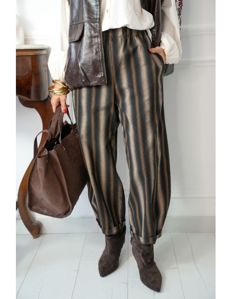 Pantalon Rayé Johanna Johanna - 2 | Bem-vindo
