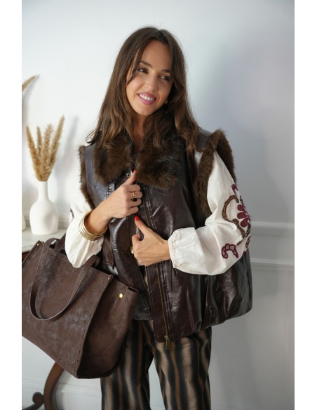 Blouson Choco Johanna ANDY Johanna - 7 | Accueil
