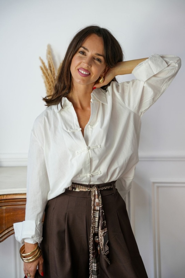 Chemise Pankou Blanche AVELEY Noho - 2 | Welcome 2