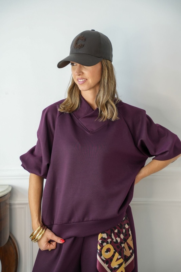 Sweat Bordeaux LINH Noho - 1 | Accueil