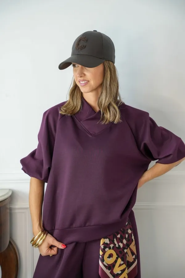 Sweat Bordeaux LINH Noho - 1 | Accueil