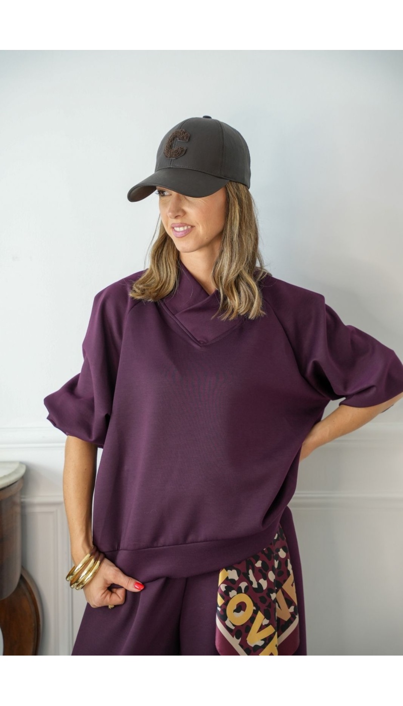 Sweat Bordeaux LINH Noho - 1 | Accueil