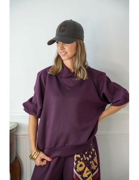 Sweat Bordeaux LINH Noho - 1 | Accueil