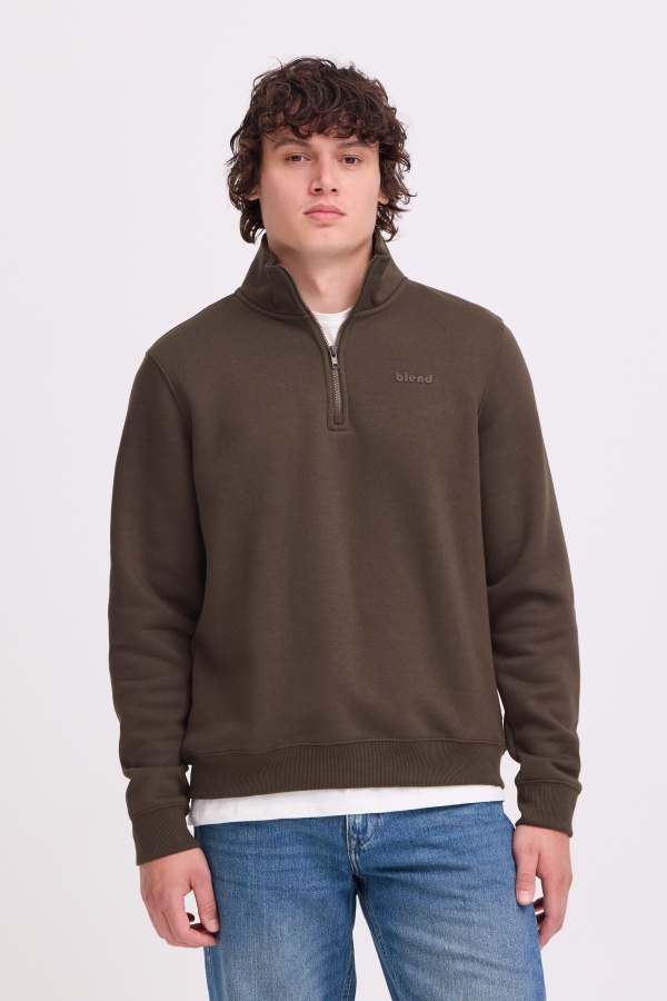 Pull Marron BHDOWNTON BLEND - 1 | HAUTS 2