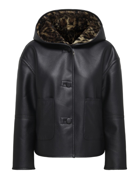 Veste Léopard Black ONLSOLO ONLY - 1 | FEMMES