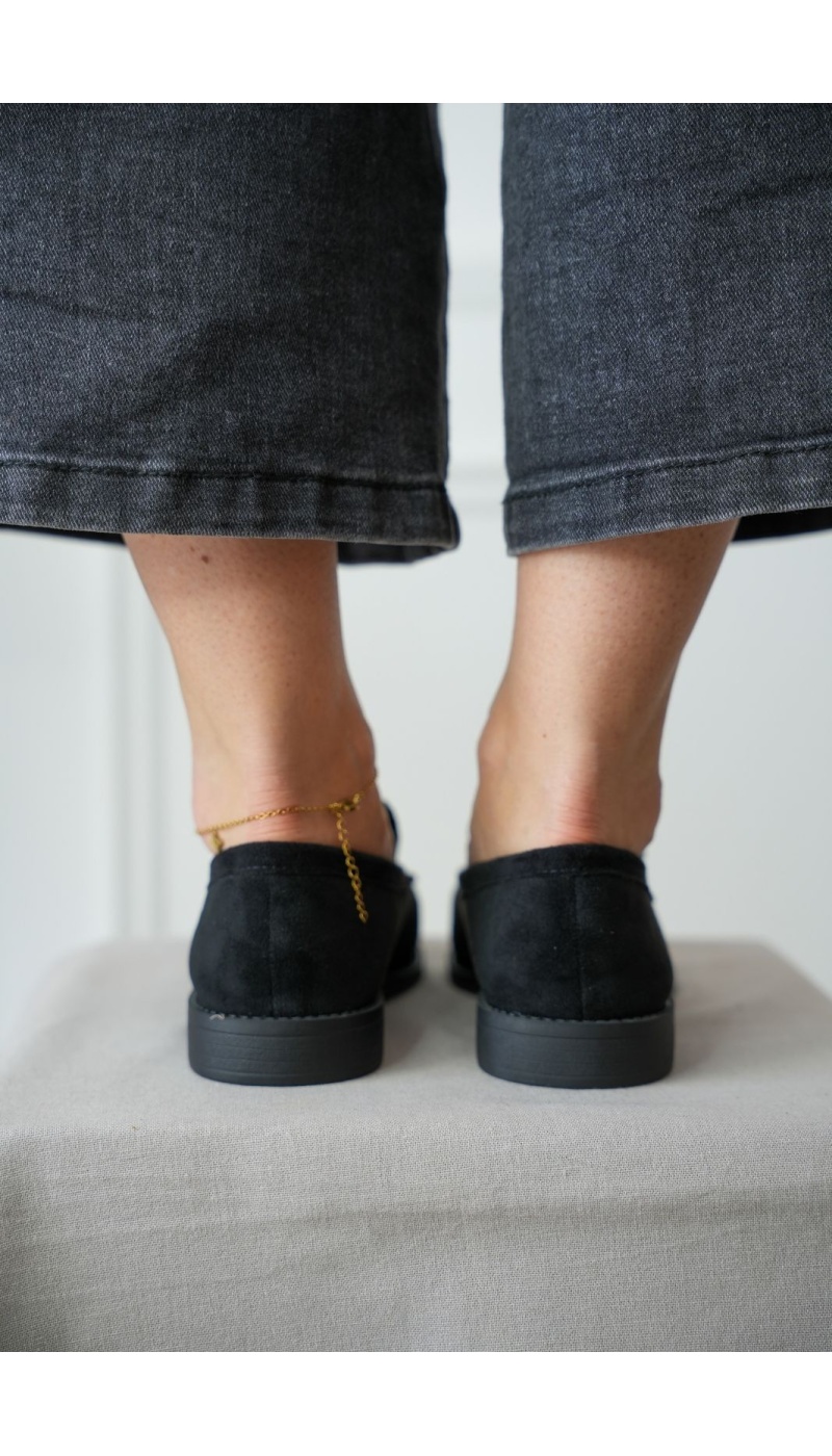 Mocassin Suédine Noir LORNA Noho - 3 | Bienvenido