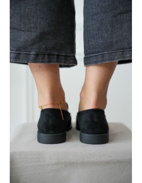 Mocassin Suédine Noir LORNA Noho - 3 | Bienvenido