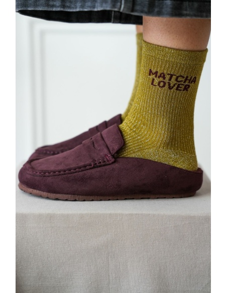 Sabot Suédine Bordeaux COOPER Noho - 1 | Accueil