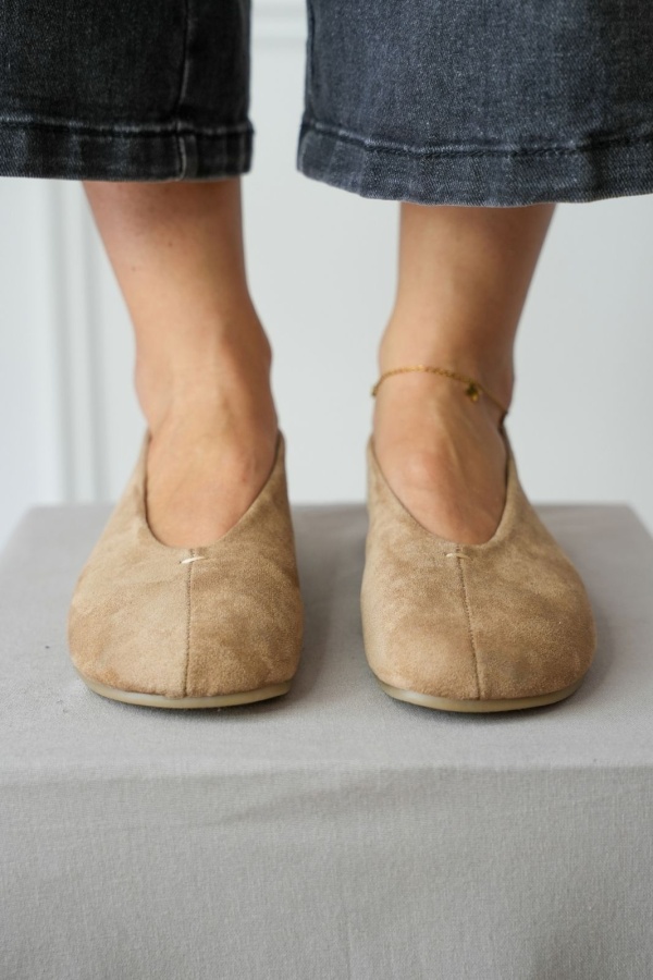 Ballerine Suédine Beige BEAULY Noho - 1 | Bienvenido 2